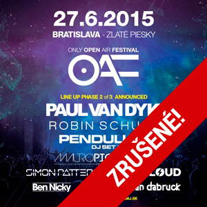 ONLY OPEN AIR FESTIVAL 2015 Bratislava