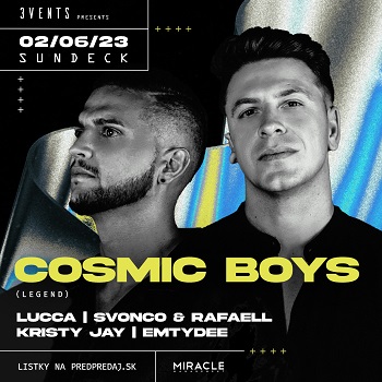 3vents w/ Cosmic Boys, Lucca, Emtydee, Kristy Jay, Svonco & Rafaell