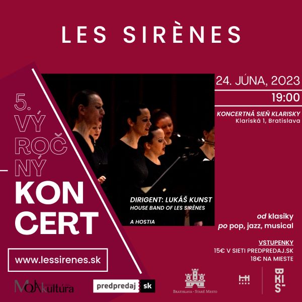 5. Výročný koncert Les Sirènes