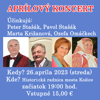 Aprílový koncert | Košice