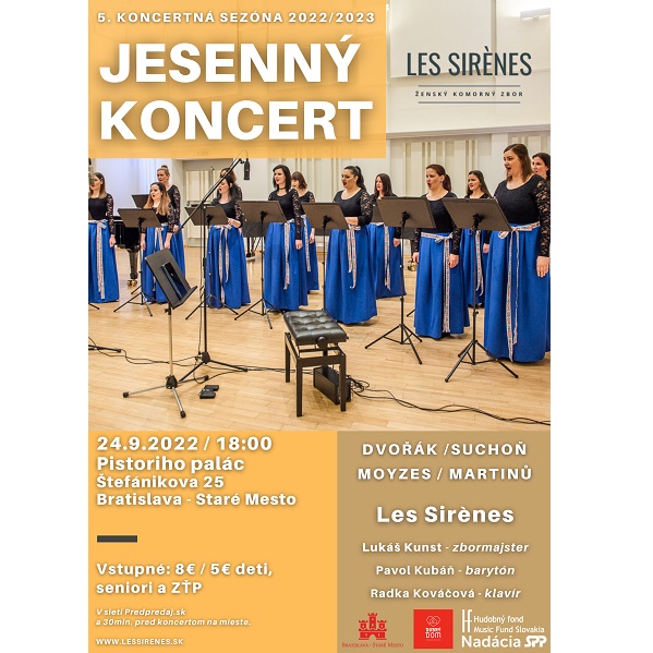 Jesenný koncert Les Sirènes