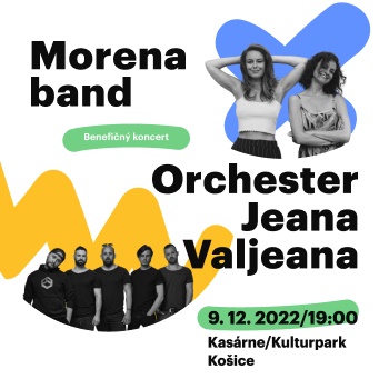 Benefičný koncert – Morena band & Orchester Jeana Valjeana