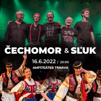 Koncert: ČECHOMOR & SĽUK