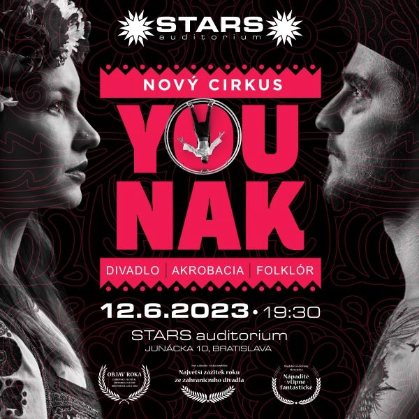 YOUNÁK - nový cirkus | divadlo | akrobacia | folklór