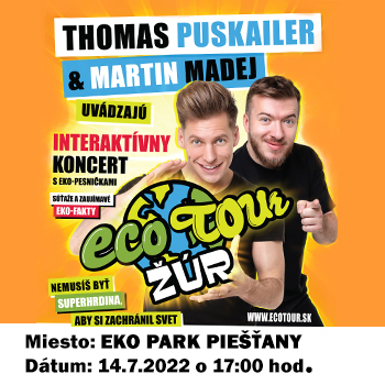 Eco Tour žúr s Thomasom Puskailerom a Martinom Madejom 
