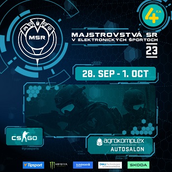 4ka Majstrovstvá SR v elektronických športoch 2023 + Autosalón AUTOSHOW Nitra