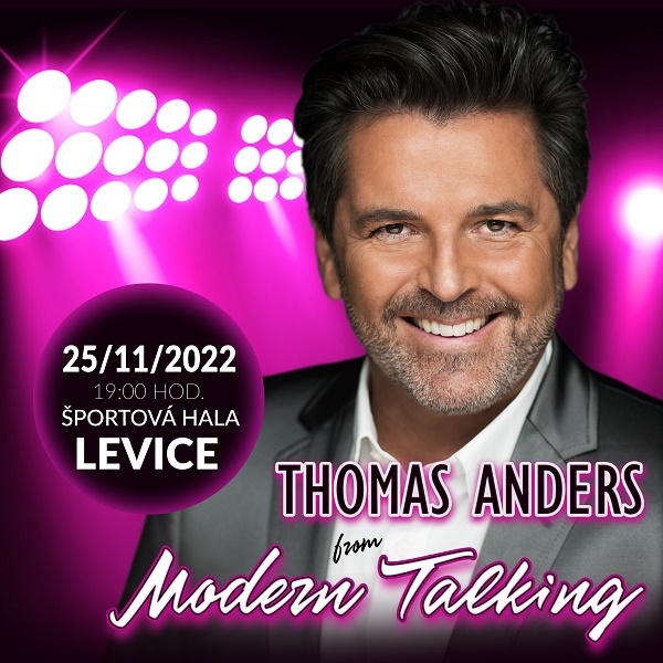 Thomas Anders from Modern Talking - ZRUŠENÉ