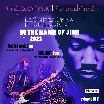 Leon Hendrix – IN THE NAME OF JIMI tour 2023