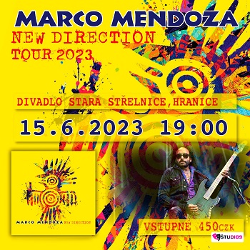 Marco Mendoza – NEW DIRECTION TOUR 2023 - ZRUŠENÉ